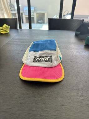 rnnr Distance Running Hat - Unicorn Patchwork Mesh